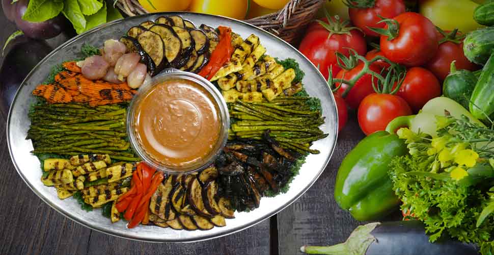 Foodarama Famous Grilled Vegetable Tray Hors D'ourvres Menu